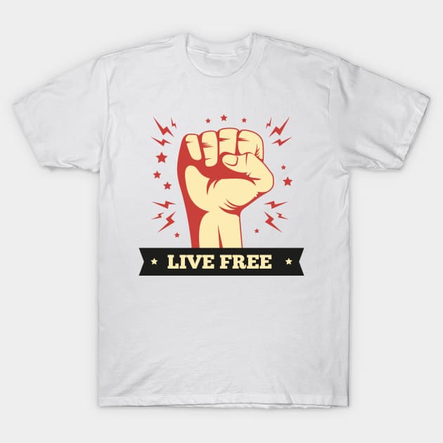 live free or die T-Shirt by mkstore2020